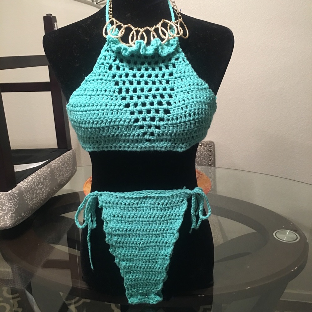 Crotchet bathing suit